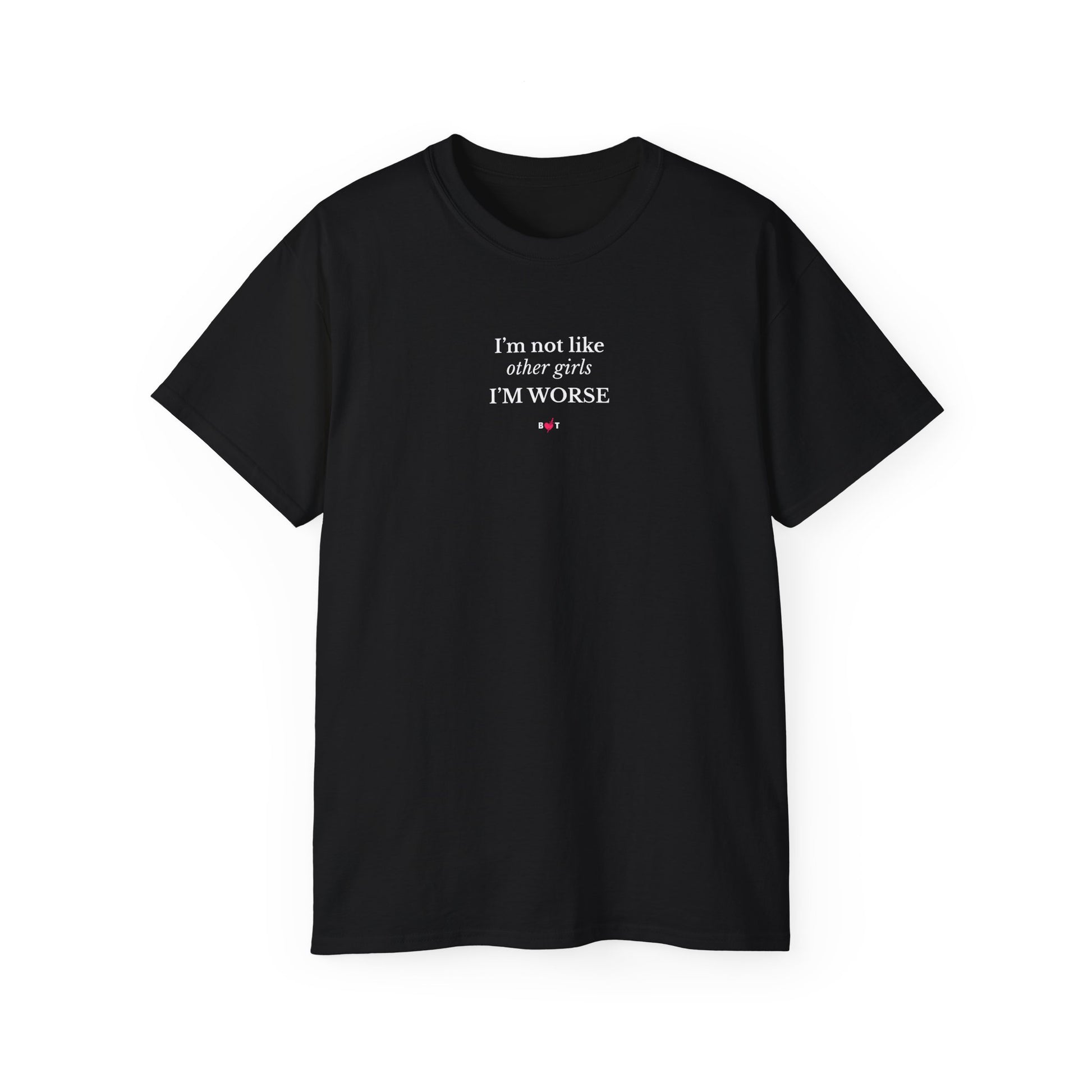 WORSE TEE BLACK