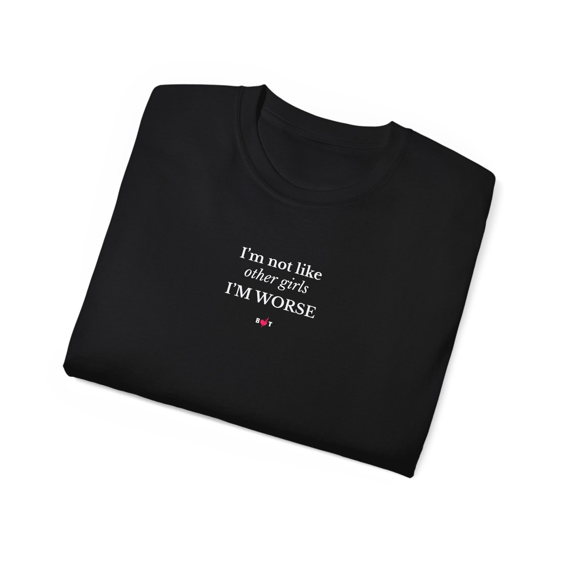 WORSE TEE BLACK