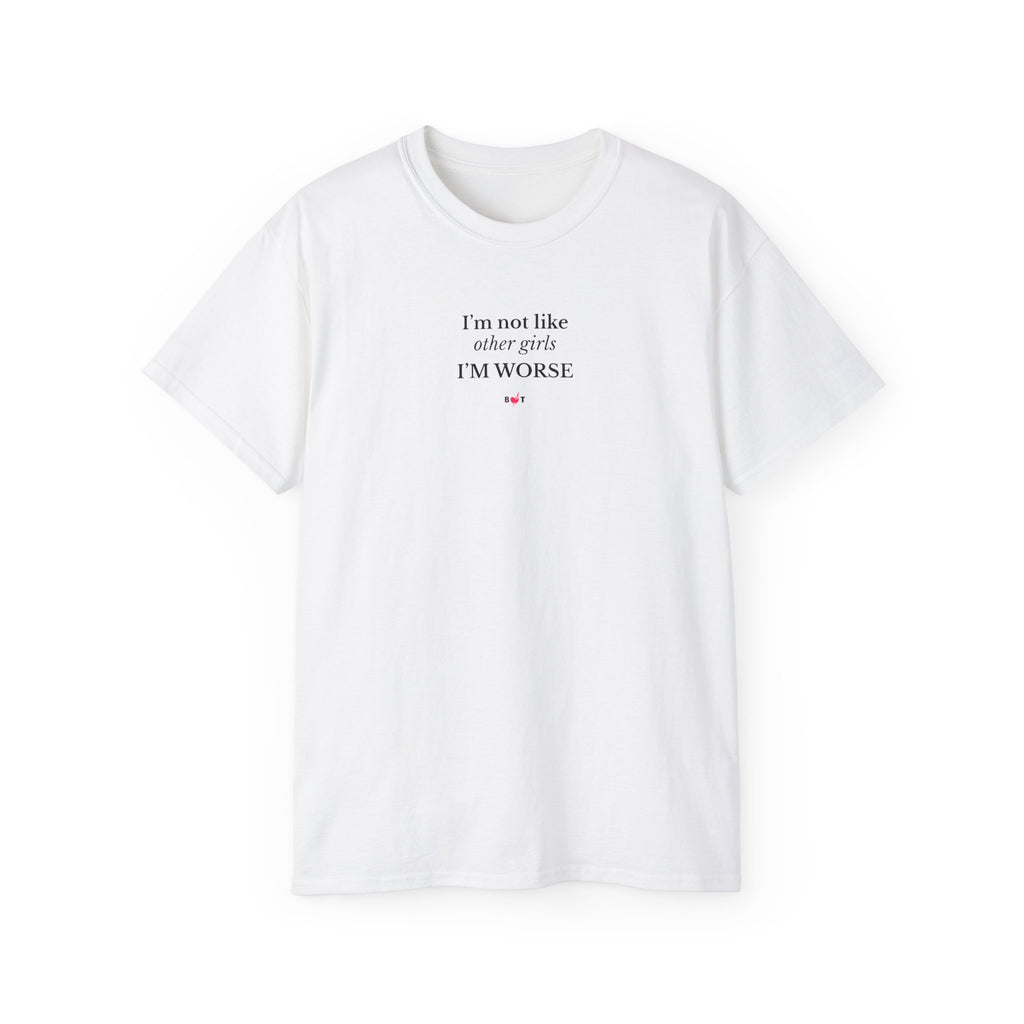 WORSE TEE WHITE
