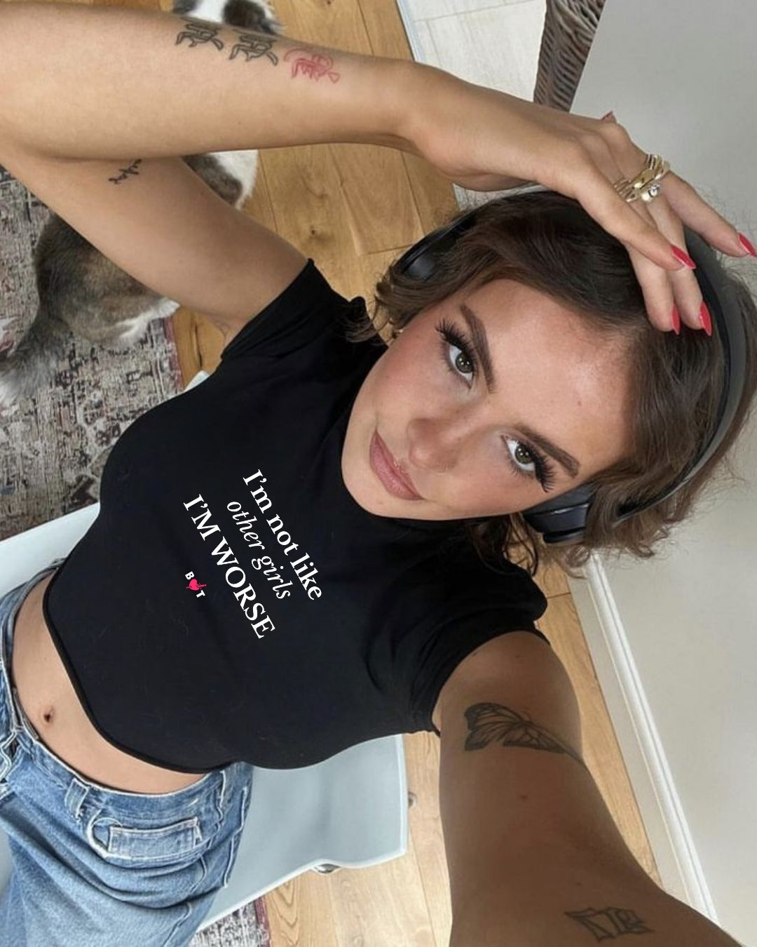 WORSE TEE BLACK