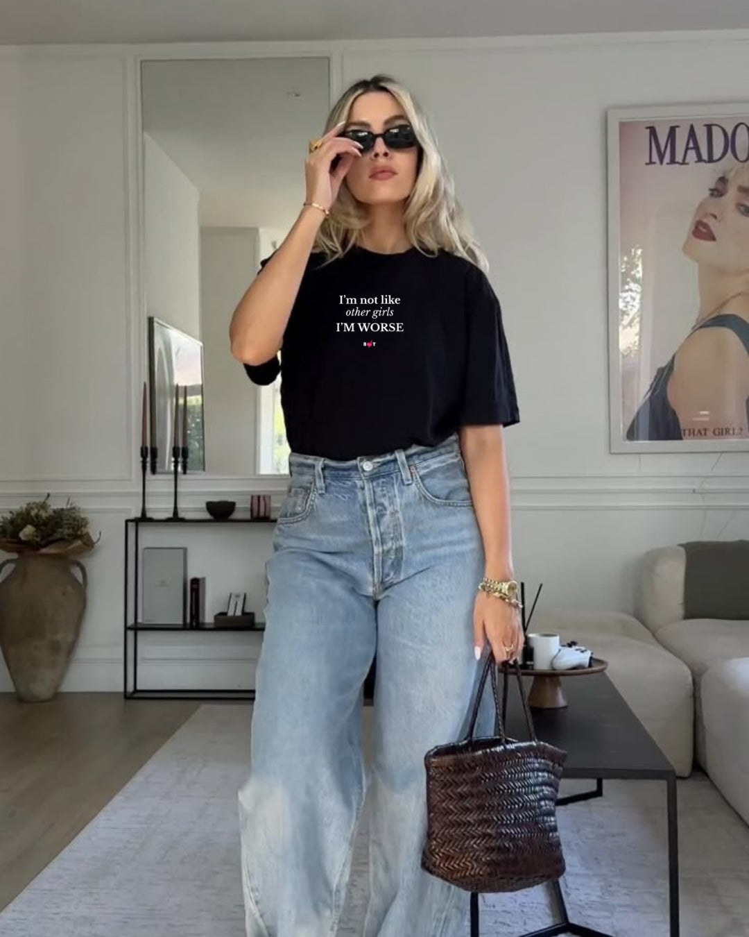 WORSE TEE BLACK