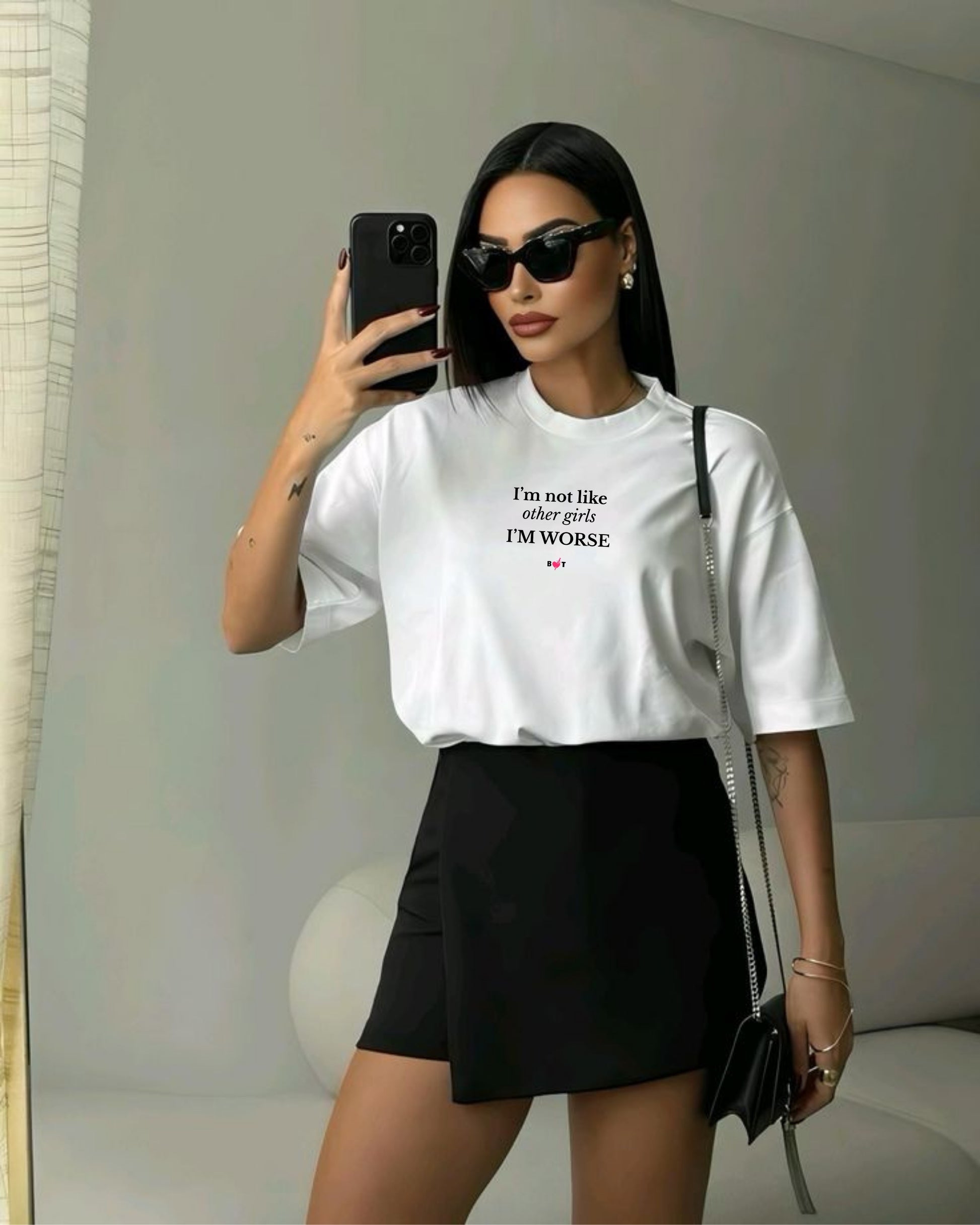 WORSE TEE WHITE