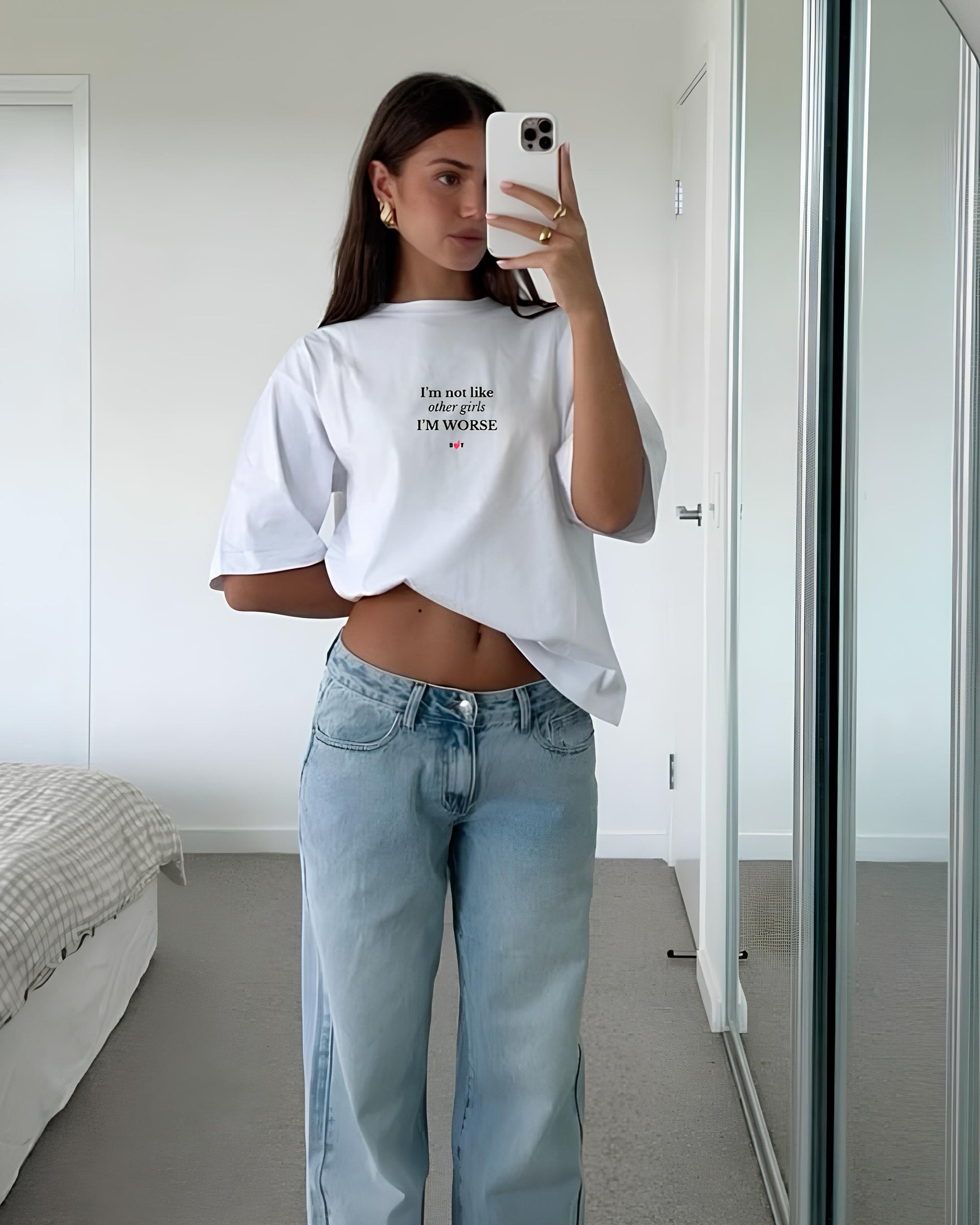 WORSE TEE WHITE