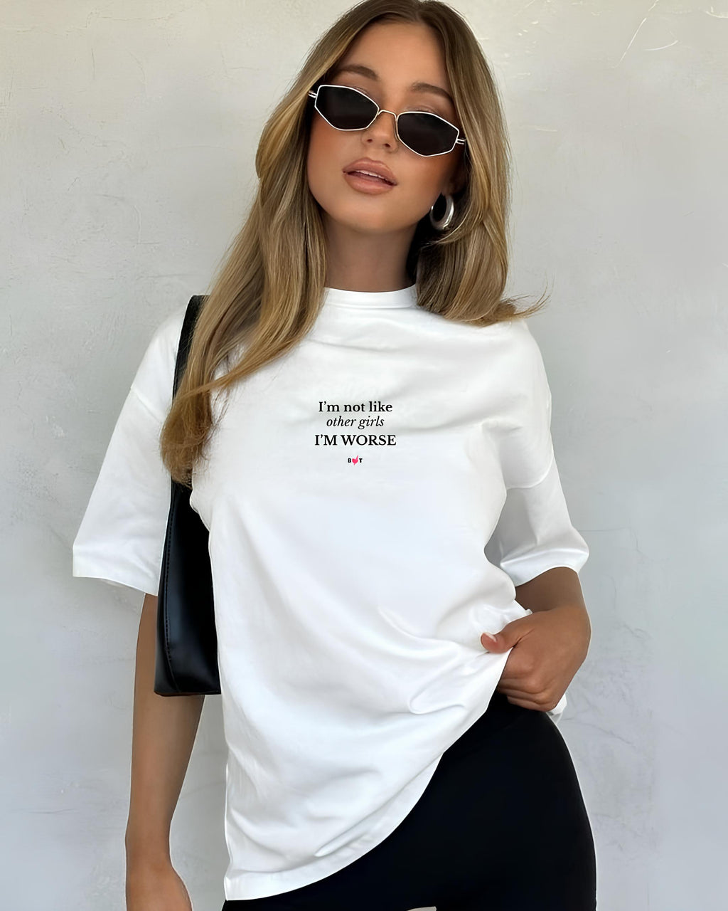 WORSE TEE WHITE